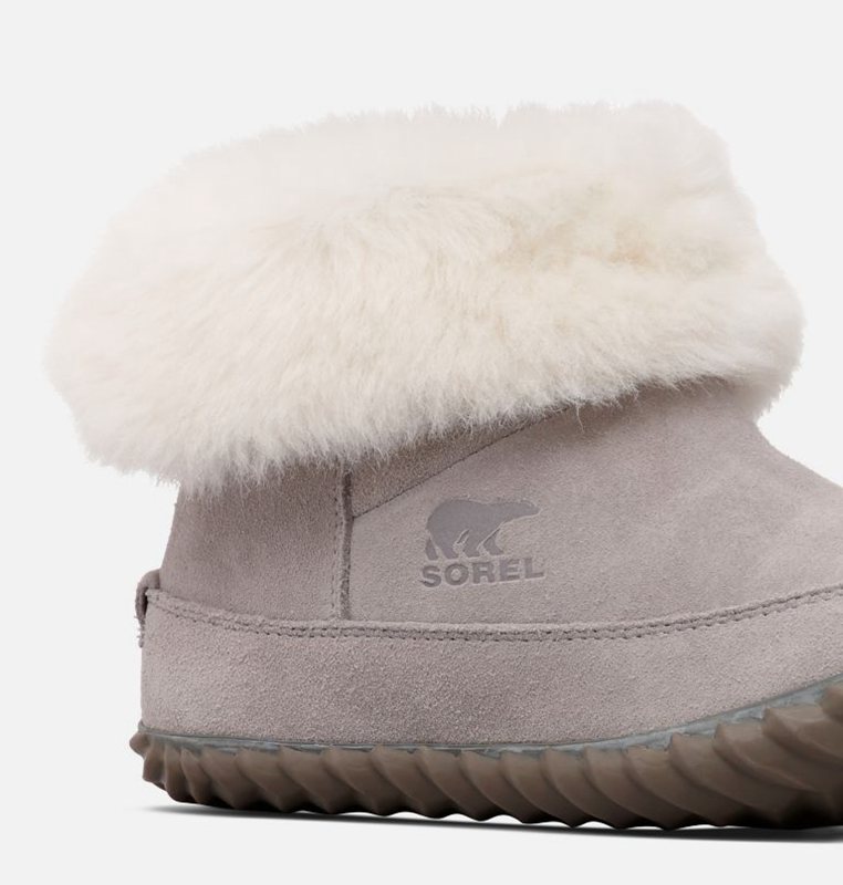 Womens Booties Grey - Sorel Out N About™ - 546-RGHZYM